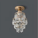 Lustra Ezzelin Cristal, 1*E27, Metal - vivimall.ro