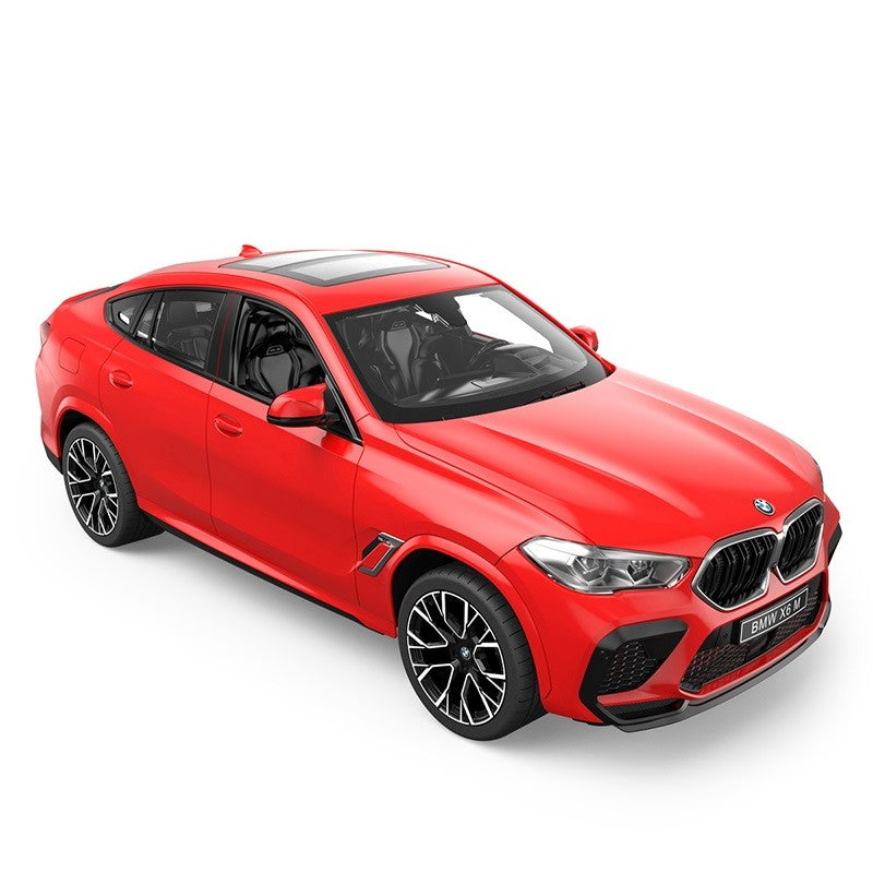 MASINA CU TELECOMANDA BMW X6 M ROSU SCARA 1 LA 14