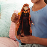 PAPUSA FROZEN2 ANNA CU PAR LUNG PENTRU IMPLETIT