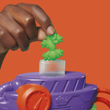 PLAY DOH POVESTIRI CU TESTOASE NINJA ADOLESCENTE MUTANTE SET STATIE DE MUTATII