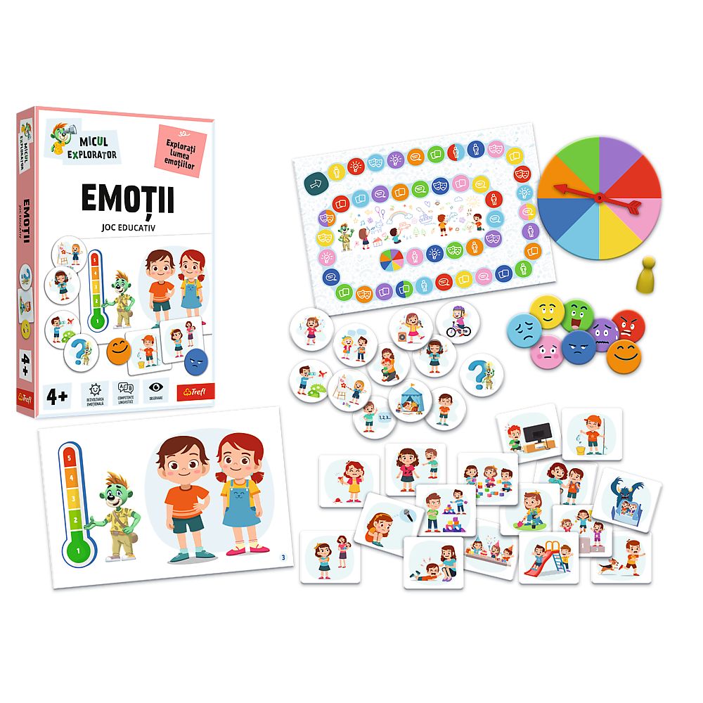 JOC EDUCATIV EMOTII MICUL EXPLORATOR