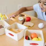 MELISSA SI DOUG SET DE JOACA DIN LEMN PRODUSE ALIMENTARE