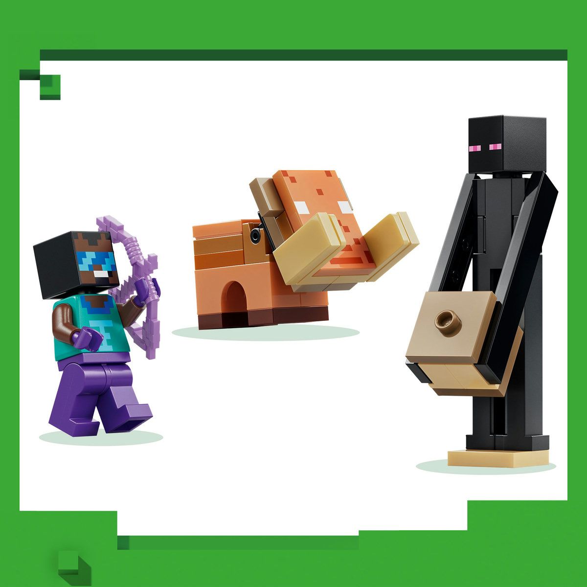 LEGO MINECRAFT CALATORIE PRIN PORTALURILE NETHER SI END 21584