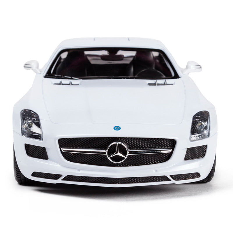 MASINA CU TELECOMANDA MERCEDES-BENZ SLS ALB SCARA 1 LA 14