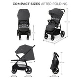CARUCIOR SPORT KINDERKRAFT TRIG3 GRANITE GREY