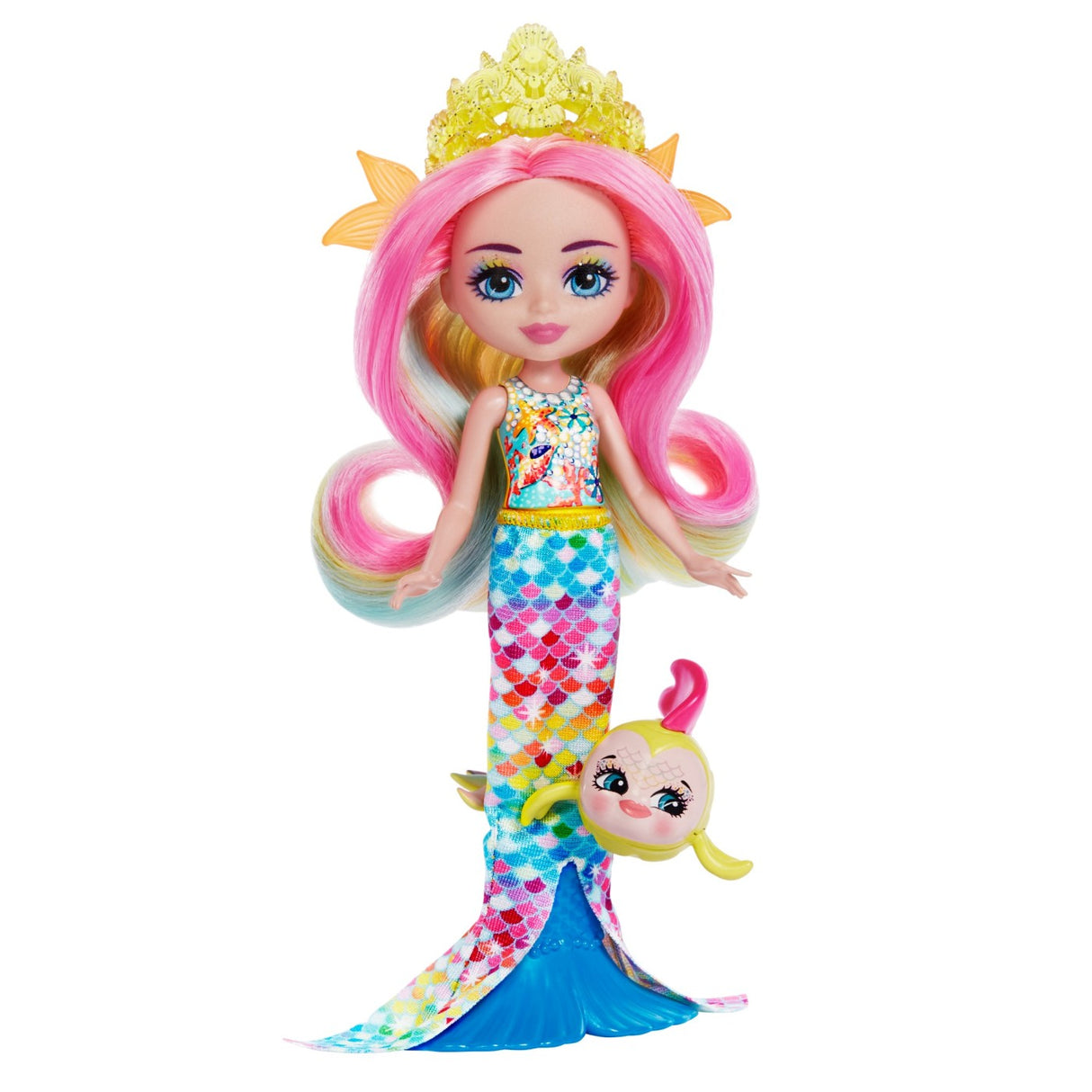 ENCHANTIMALS PAPUSI SI ANIMALUTE RADIA RAINBOW FISH SI FLO
