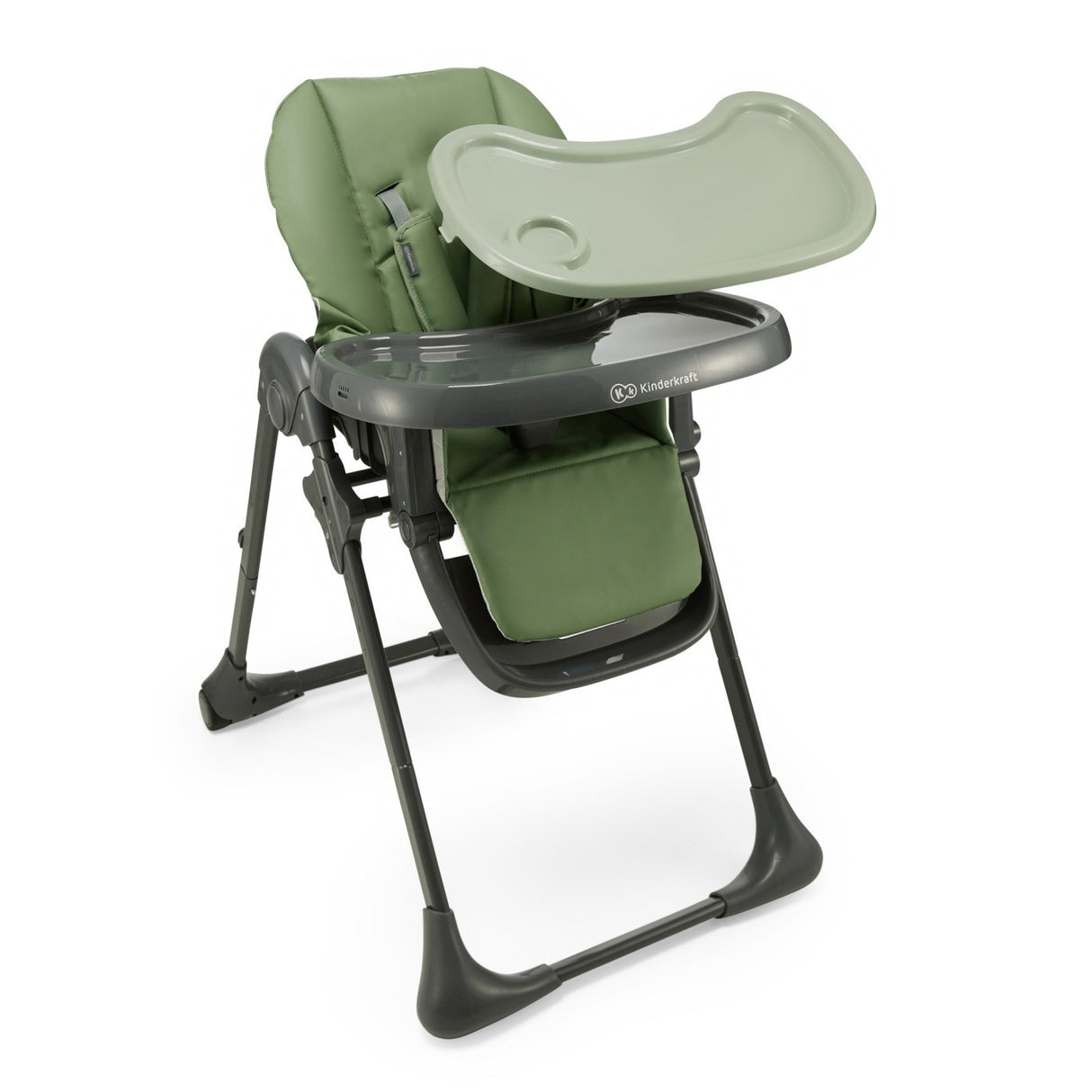 SCAUN DE MASA KINDERKRAFT TUMMIE, PLIABIL, GREEN