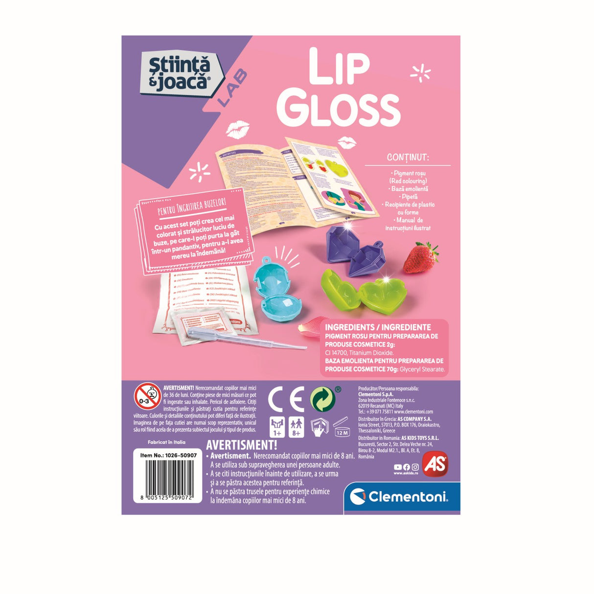 STIINTA JOACA LIP GLOSS