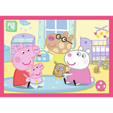 PUZZLE TREFL 4IN1 PEPPA PIG IUBESTE AVENTURILE