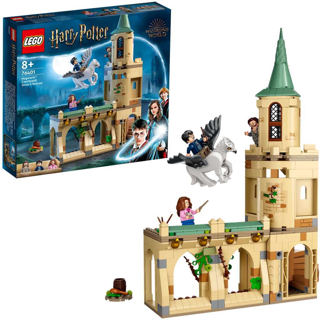 LEGO HARRY POTTER CURTEA HOGWARTS SALVAREA LUI SIRIUS 76401