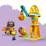 LEGO DUPLO SANTIER SI VEHICULE DE CONSTRUCTII 3 IN 1 10476