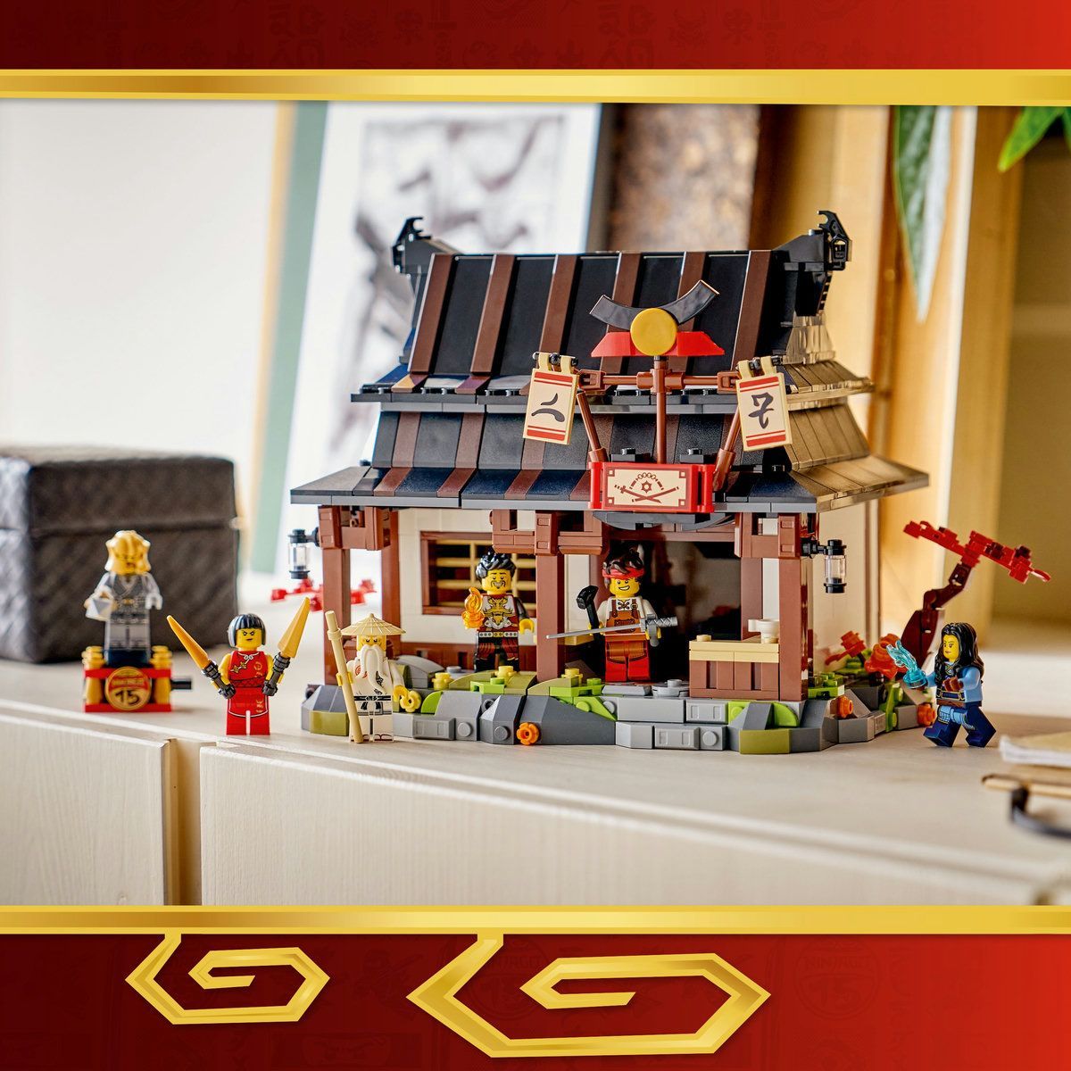 LEGI NINJAGO FIERARUL PATRU ARME LA A 15 A ANIVERSARE 71858