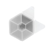 CUTIE SNACK HEXAGON SNACKLE 6 COMPARTMENTE, MELII, GREY