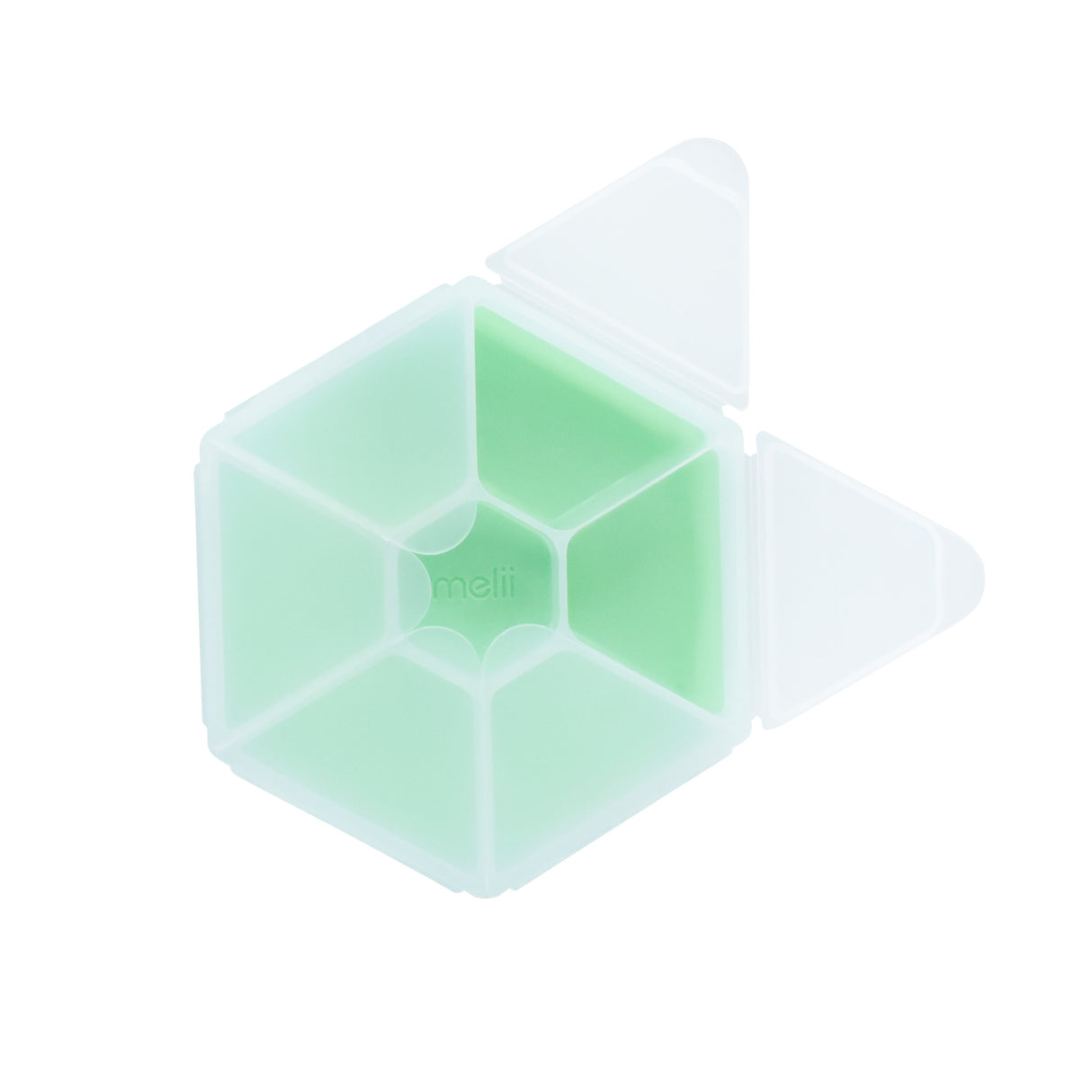CUTIE SNACK HEXAGON SNACKLE 6 COMPARTMENTE, MELII, MINT