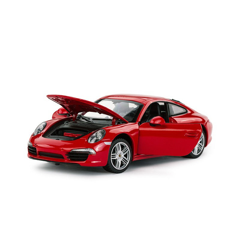 MASINUTA METALICA PORSCHE 911 ROSU SCARA 1 LA 24
