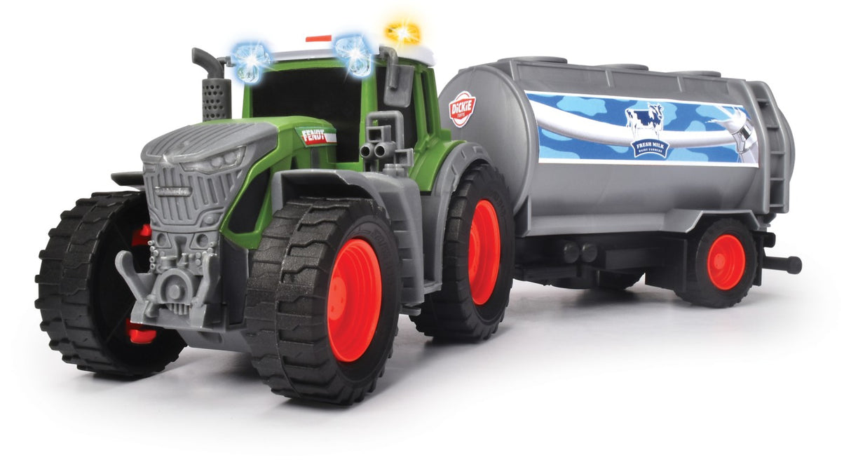 DICKIE FENDT TRACTOR CU CISTERNA DE LAPTE