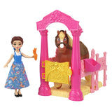 DISNEY PRINCESS SET DE JOACA GRAJDUL REGAL AL LUI BELLE PAPUSA SI ACCESORII