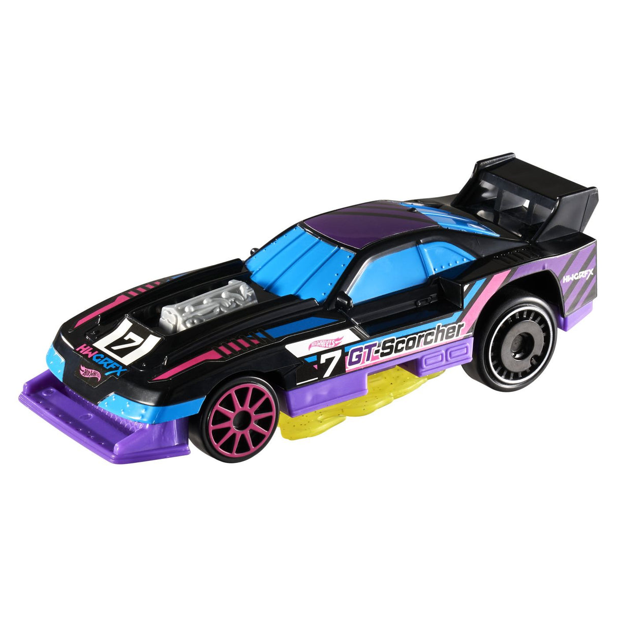 HOT WHEELS LETS RACE ACTIVATE MASINUTA GT SCORCHER  SCARA 1 LA 32