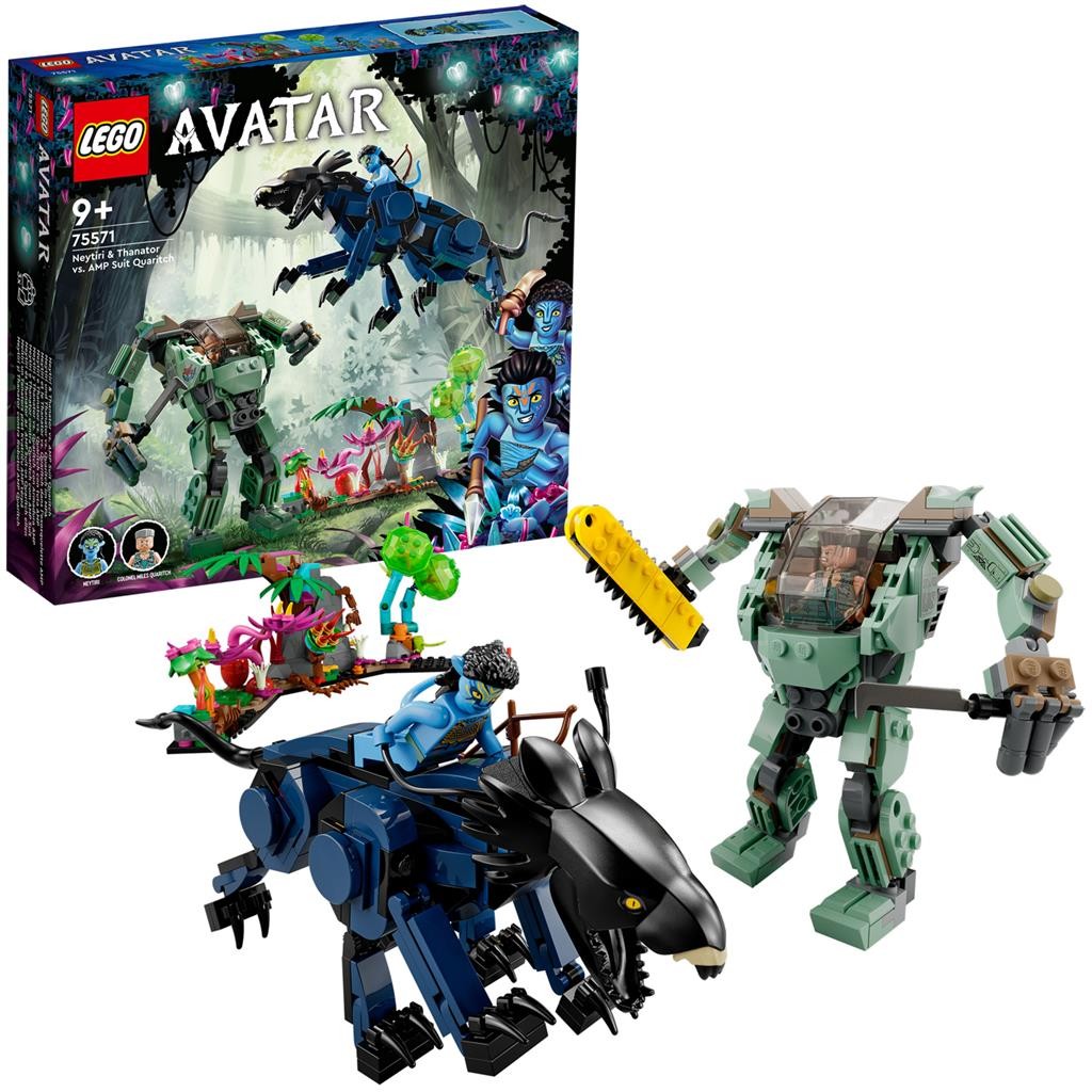 LEGO AVATAR NEYTIRI SI THANATOR CONTRA ROBOTUL AMP QUARITCH 75571