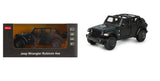 MASINUTA METALICA JEEP WRANGLER RUBICON 4XE NEGRU CU SCARA 1 LA 32