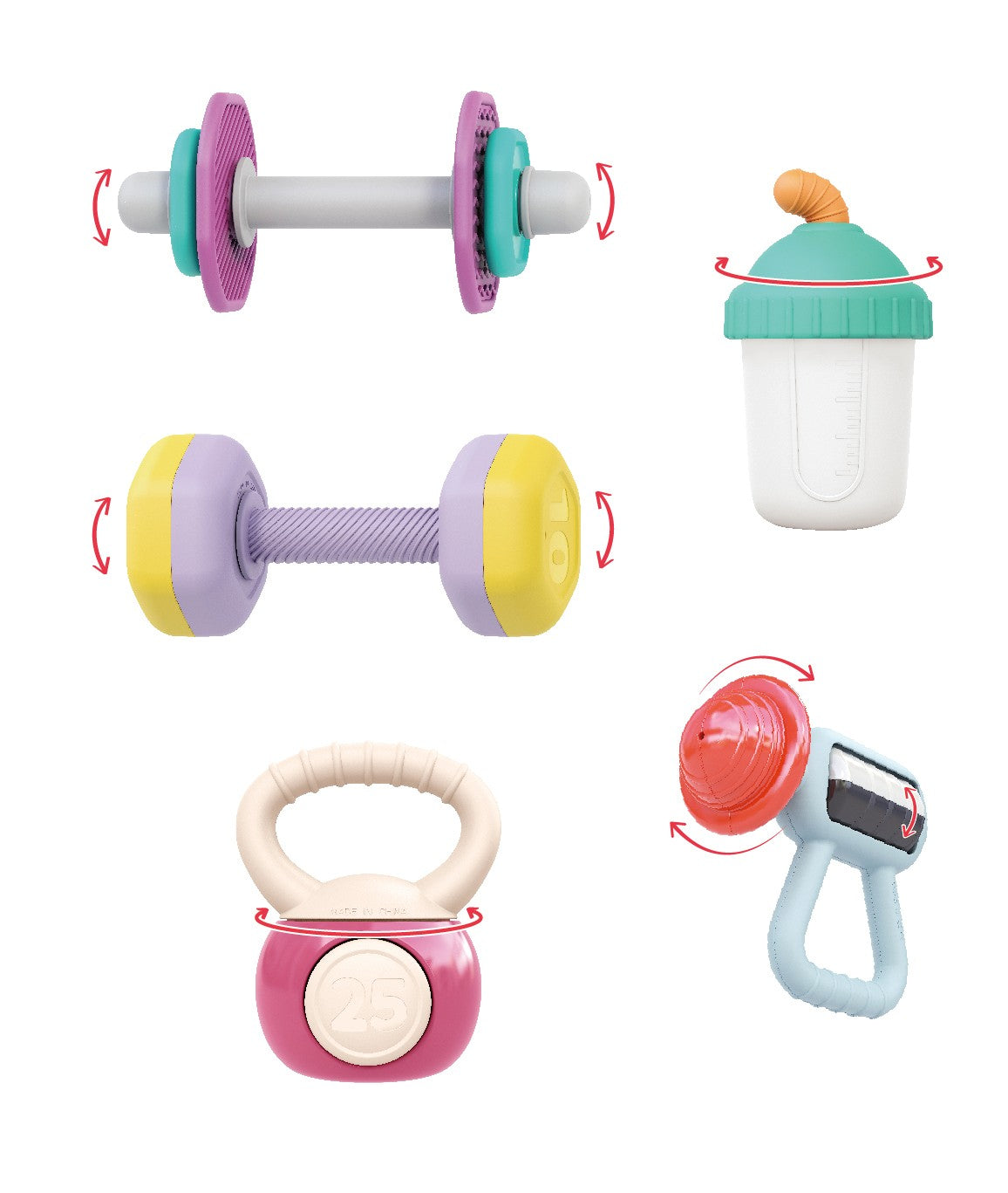 SET 5 JUCARII GINGIVALE SPORT