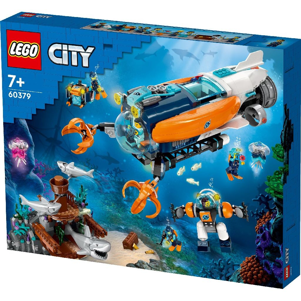 LEGO CITY SUBMARIN DE EXPLORARE LA MARE ADANCIME 60379