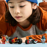 LEGO NINJAGO CURSA DE VITEZA CU MOTOCICLETA LUI KAI 71838