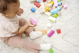 EICHORN COLOR SET BLOCURI DE CONSTRUCTIE DIN LEMN