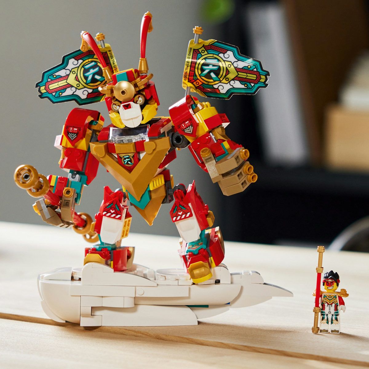 LEGO MONKIE KID MINIROBOTUL LUI MONKIE KID 80051