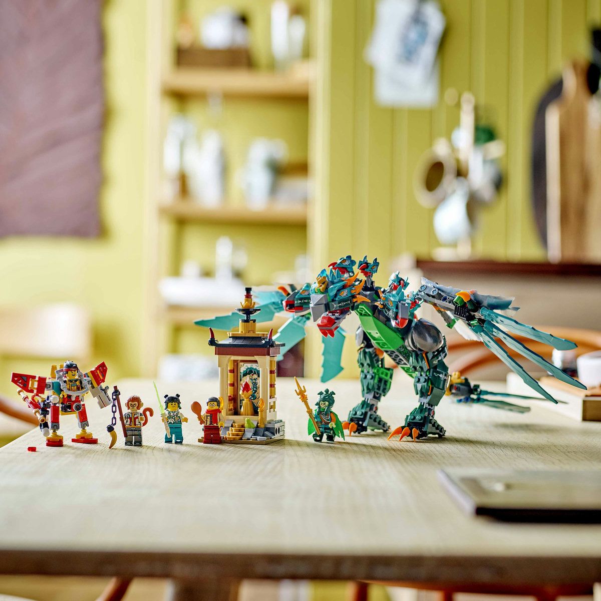 LEGO MONKIE KID BESTIA CU NOUA CAPETE 80056