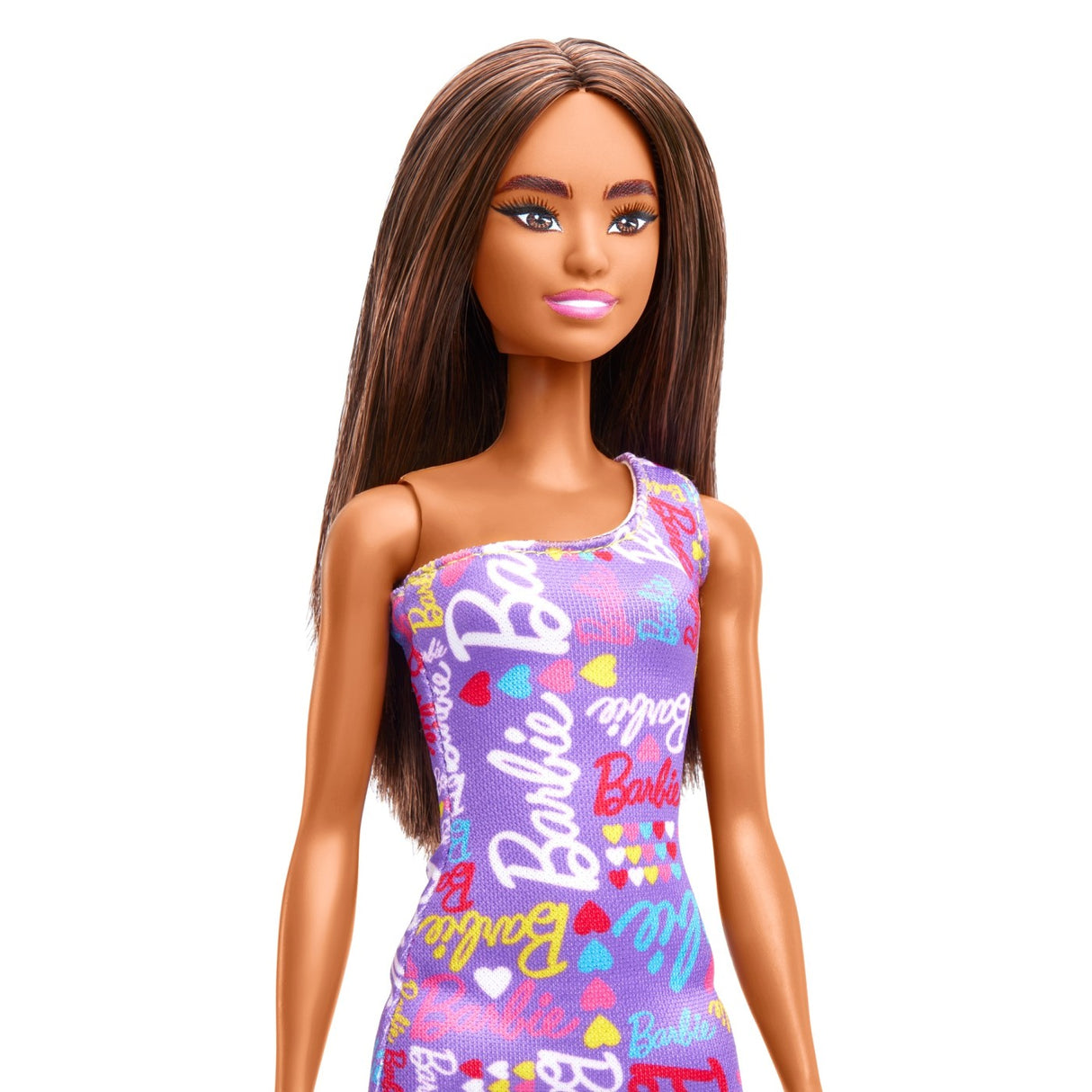 PAPUSA BARBIE SATENA CU ROCHITA MOV