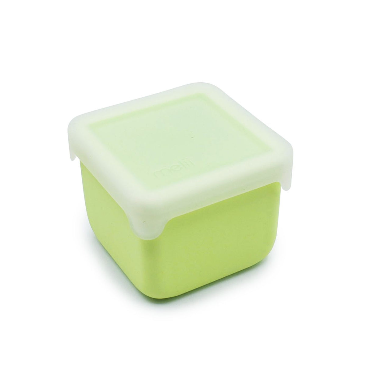 SET 2 RECIPIENTE SILICON, MELII, BLUE LIME