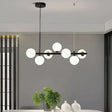 Lustra Cu Bec Moderna Loft Pavilion, 7X G9, Alb, Metal - vivimall.ro