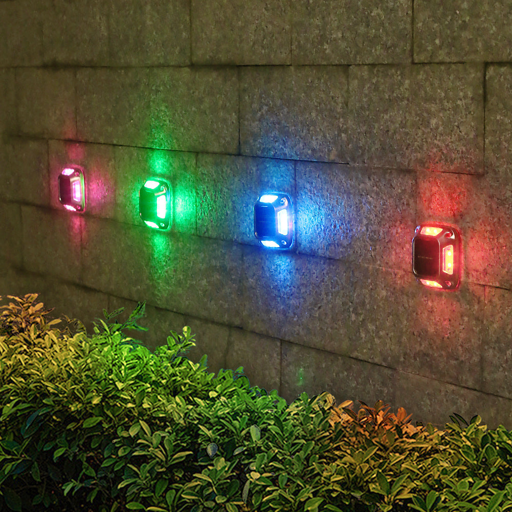 Lampa Solara 8 Led-Uri Patrat Multicolor | Elumina