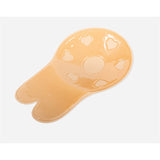 Sutien Invizibil Cu Silicon Autoadeziv, Efect De Push-Up, Fara Bretele, Reutilizabil, Liftup, Marime Universala, 10.5 Cm - vivimall.ro