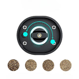 Rasnita Electrica pentru Cafea si Condimente, Vivimall, Cutit de Macinare din Otel Inoxidabil, Incarcare cu Baterii, Optiuni Diferite de Macinare, Usor de Manevrat, 18x5.5cm, Negru - vivimall.ro