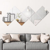 Set 32 Oglinzi Romb De Perete | ReflectHome - vivimall.ro