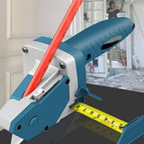 Instrument Manual pentru Bricolaj, Vivimall, Ruleta Incorporata, Taiere Gips si Carton, 23x7 cm, Albastru - vivimall.ro