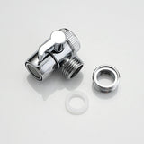 Set Extensie de Dus, Flippy, pentru Baterie Baie sau Bucatarie, 4 Piese, Filtru de Ioni Negativi, Furtun Flexibil de 1.5 Metri, Argintiu