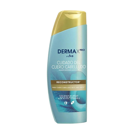 Șampon anti-mătreață Head & Shoulders Derma X Pro Reconstrutor — 300 ml (pentru scalp foarte uscat) - vivimall.ro