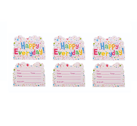 Set 10 Invitatii Pentru Petrecere Everday | CheerTime
