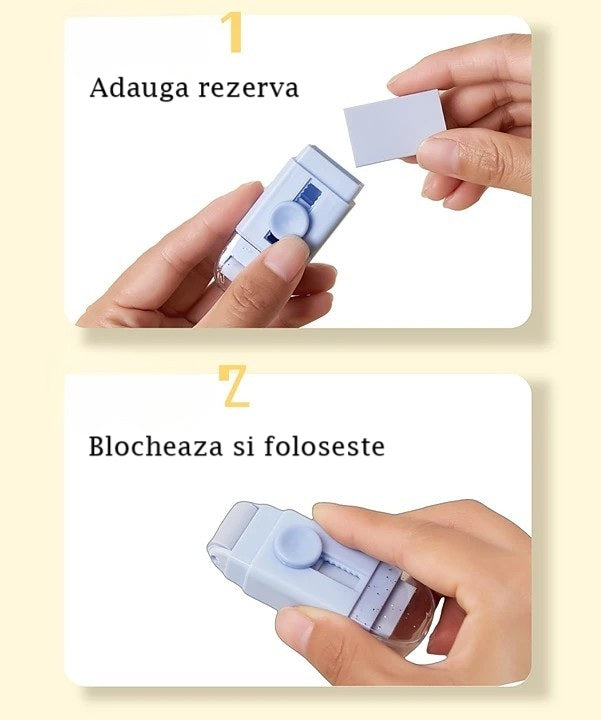 Radiera Reglare Pull-Push | PawErase