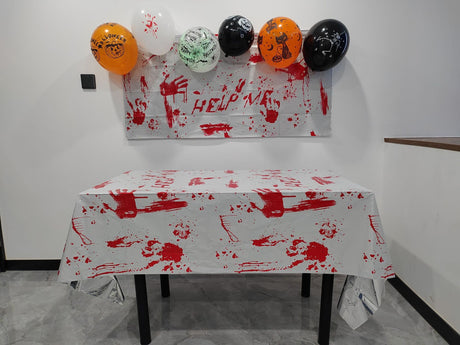 Fata De Masa De Halloween Help Me | JoyDecor