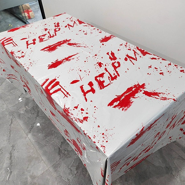 Fata De Masa De Halloween Help Me | JoyDecor
