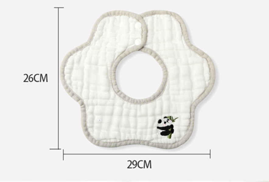 Baveta Tip Floare Din Bumbac | BabyBloom