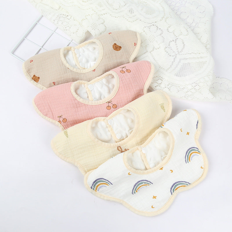 Baveta Tip Floare Din Bumbac | BabyBloom