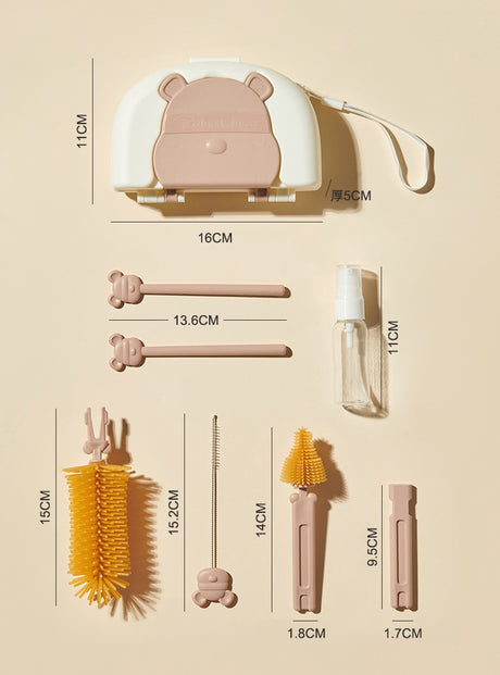 Set 7 Piese De Spalat Portabil | CleanCub