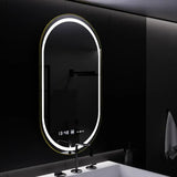 Oglinda Led Ovala, Roven Senzor Motionglow Marcello, Sistem Dezaburire, Ceas & Termometru - vivimall.ro
