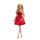 BARBIE PAPUSA BARBIE COLECTIE ANIVERSARA 80 DE ANI BLONDA CU ROCHIE ROSIE RUBIN