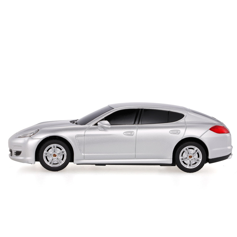 MASINA CU TELECOMANDA PORSCHE PANAMERA ARGINTIU CU SCARA 1 LA 24